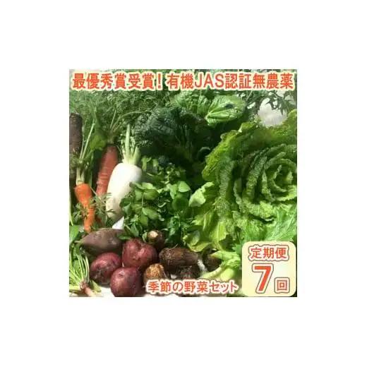 【最優秀賞受賞！甘味＆栄養】有機JAS認証の無農薬、チヨちゃんの野菜７ヶ月定期[957]
