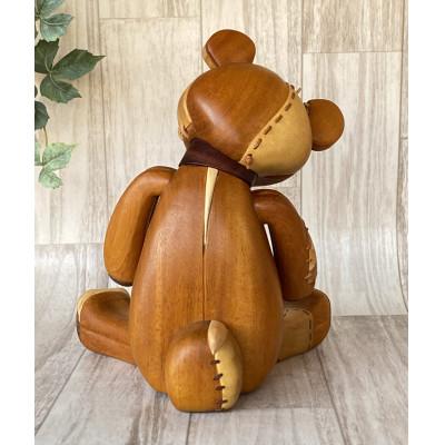 ふるさと納税 養父市 【cotree】ステッチベア ティアーズ 〜ほころびも愛しい木のくま〜 |  | 01