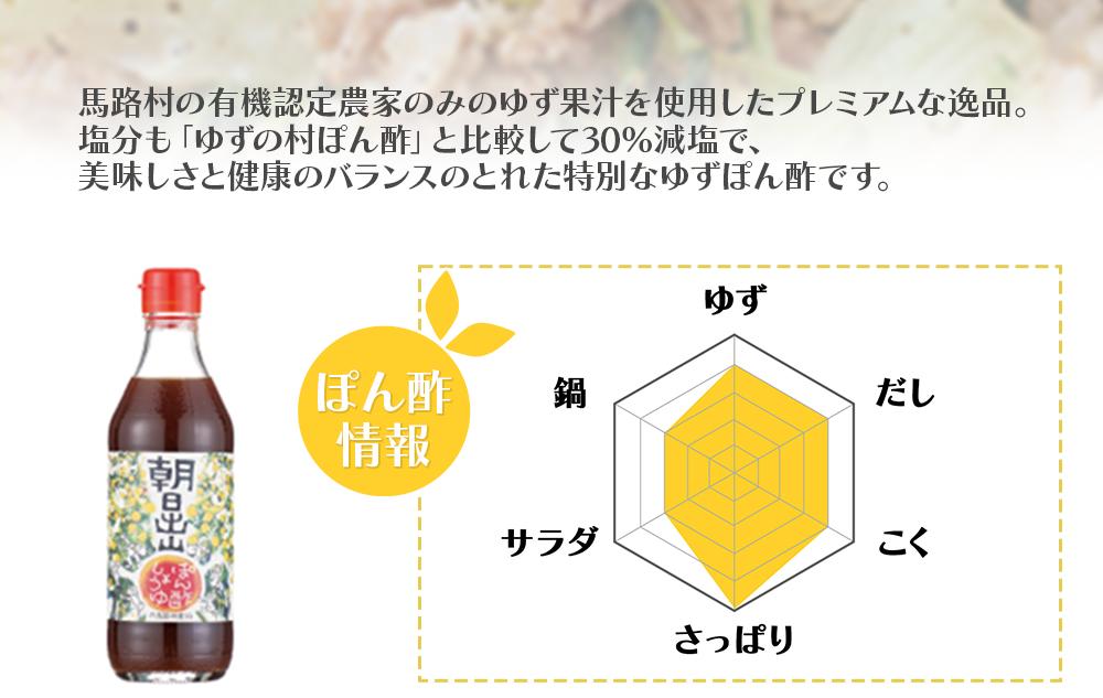 ポン酢 [食べ比べおすそ分けセット] ぽん酢 柚子 ゆずポン酢 ゆず ゆずぽん酢 調味料 ゆずの村 1000人の村 のーがえい 朝日出山  有機 オーガニック 無添加 産地直送 プレゼント ギフト 贈