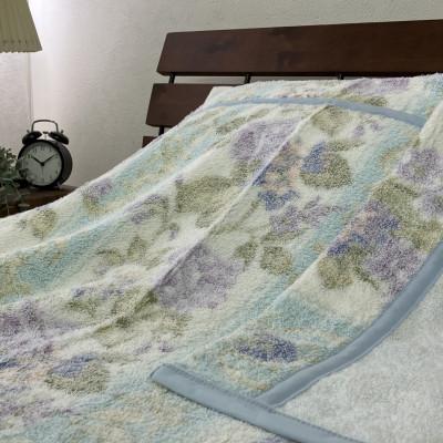 ふるさと納税 泉大津市 泉大津産　先白FBZ　タオルケット シングル 140×200cm (ブルー) S-13195BL |  | 02