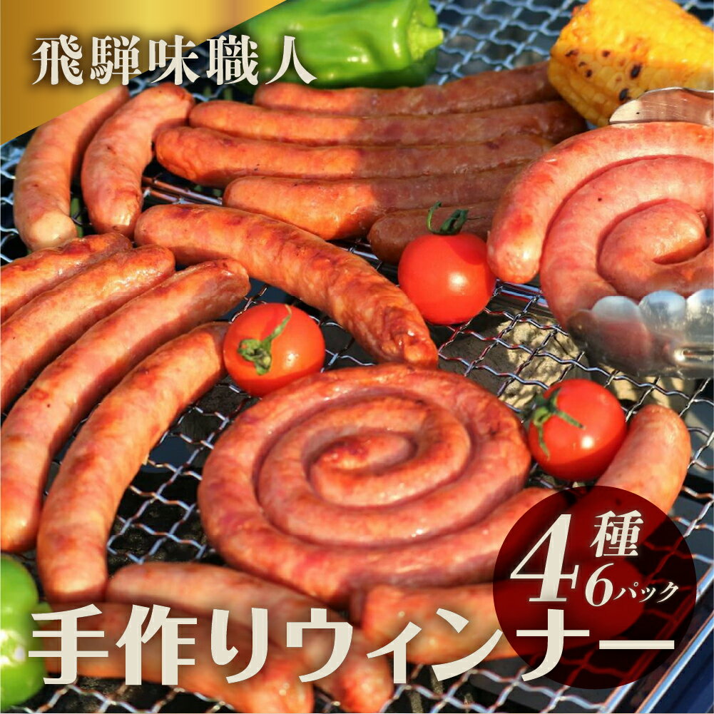【ふるさと納税】【飛騨 味職人 手作り ウインナー 4種 詰め合せ 国産 おつまみ ソーセージ お酒のお供 豚肉 贈答品 贈り物 ギフト プレゼント 下呂温泉 おすすめ 人気 食品 おかず お中元 父の日 14000円
