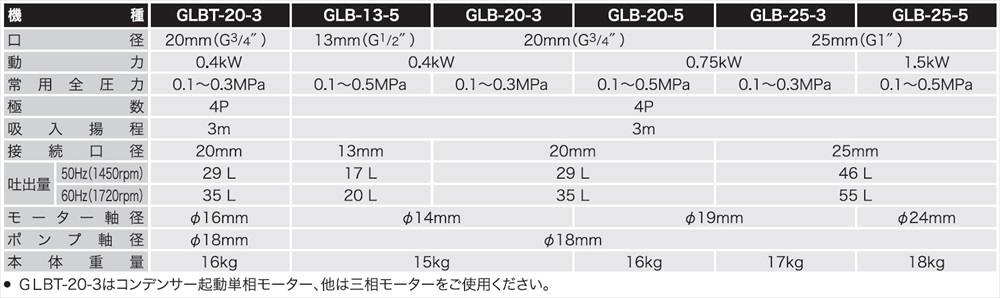 オイル用ギヤーポンプ GLBT-20-3 口径20ミリ GLポンプ [0913]_イメージ5