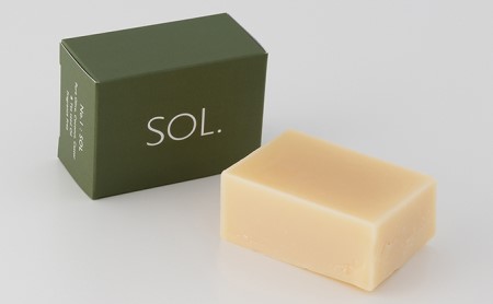 フェイスソープ SOL No.1 茶の実油配合 保湿 フェイスソープ