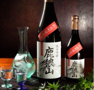 純米吟醸　日本酒　鹿狼山(1800ml) 一升瓶 福島県新地町