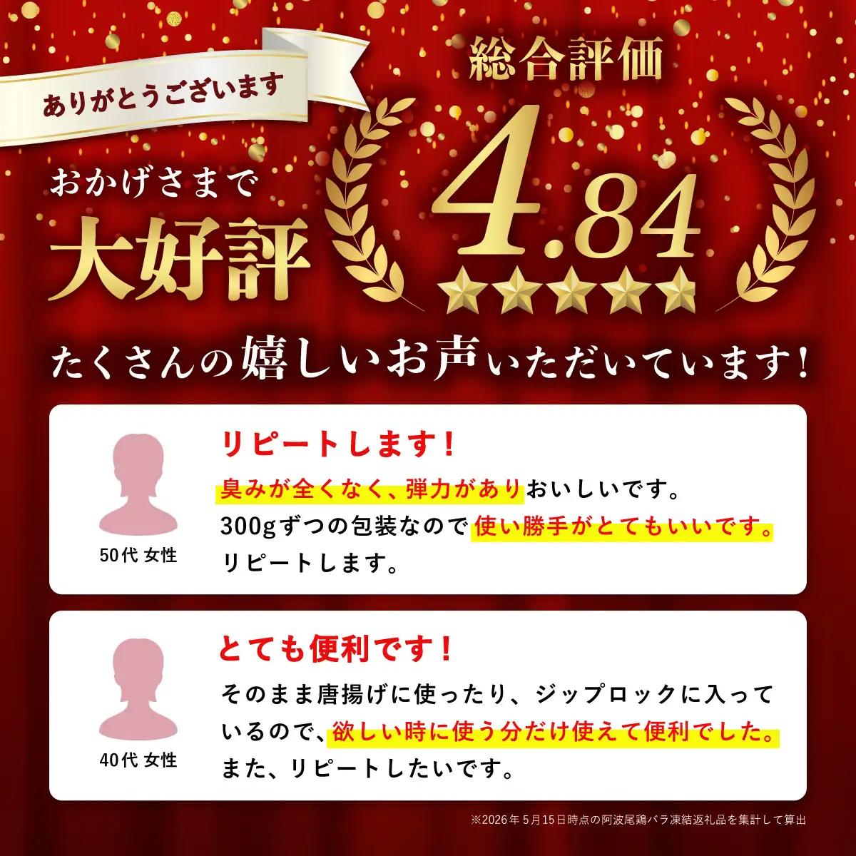阿波尾鶏 もも肉 切り身 バラ凍結 600g 300g×2P 地鶏 鶏肉 鶏もも 小分け 冷凍 徳島