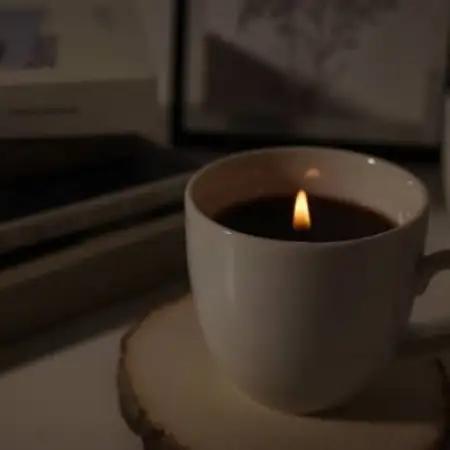 尾張旭 喫茶キャンドル(コーヒー)|Souhan Candle　270g程度×1個【1733407】