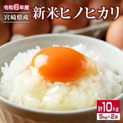 ふるさと納税 日南市 令和6年産 ヒノヒカリ 計10kg(5kg×2袋) | 