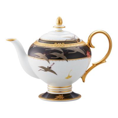 ふるさと納税 伊万里市 四季彩舞曲ティーポット4656-58J/T50723Z(伊万里市)