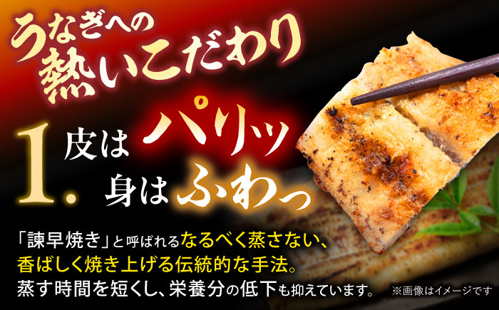 【6回定期便】【諫早淡水】うなぎ白焼き4尾  / うなぎ 白焼き 栄養価 小分け 冷凍 / 諫早市 / 諫早淡水 [AHAT049]
