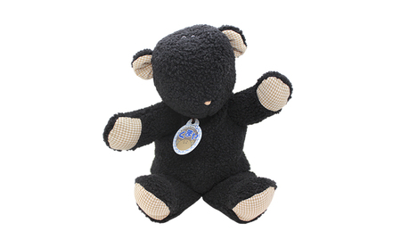 世界にひとつ　くまやのパペットくまちゃん　ハンドメイド ホワイト