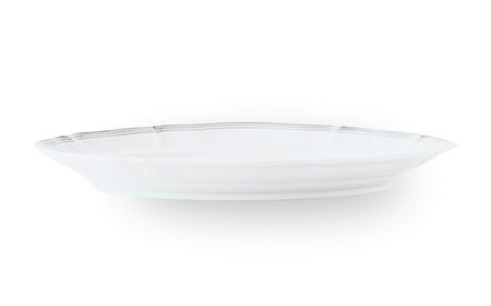 【波佐見焼】ombre de fleur オーバルプレート melodie gray 4枚セット【翔芳窯】[FE485]