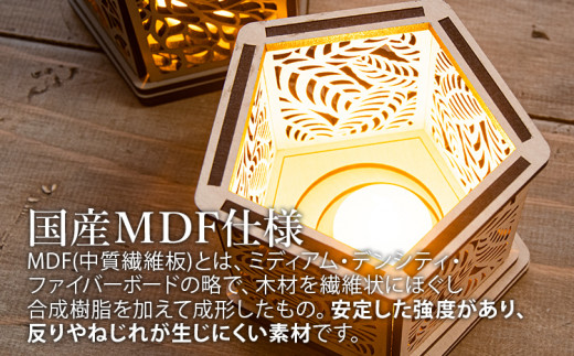 【組立式】木製LEDキャンドルスタンド 3種から [キャンドルホルダー002 ウォールナット-03] CK260