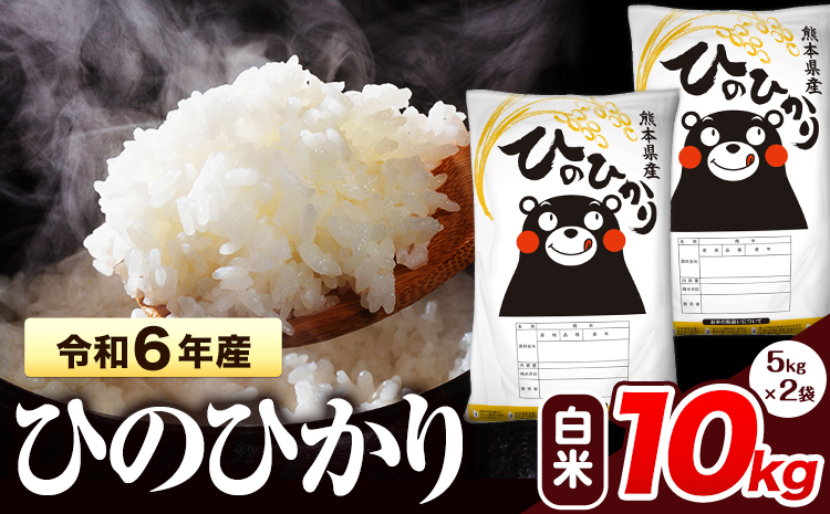 令和6年産 新米 早期先行予約受付中 ひのひかり 白米 10kg 《11月‐12月より出荷予定》 熊本県産 白米 精米 氷川町 ひの 送料無料 ヒノヒカリ コメ 便利 ブランド米 お米 おこめ 熊本 