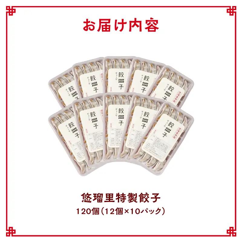 悠瑠里特製餃子120個 餃子 ぎょうざ 惣菜