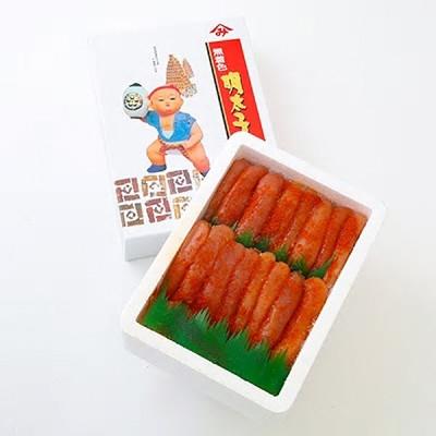 ふるさと納税 直方市 宮近　無着色　辛子明太子　1kg(1本物)　化粧箱　包装紙付(直方市) |  | 01