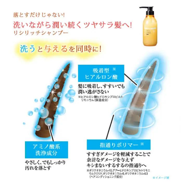 【10本入】リシリッチ シャンプー ［無添加］ 糸島市 / 株式会社ピュール ヘアケア シャンプー [AZA129]