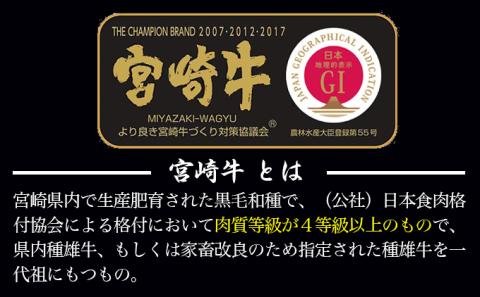 宮崎牛ロースステーキ400ｇ（200ｇ×2枚） 内閣総理大臣賞4連覇＜2.5-1＞N