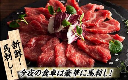 ふじ馬刺し 専門店おススメ部位詰合せ [ZDT015] 中トロ チョーチン イチボ バラヒモ 馬肉 馬刺 熊本 くまもと ユッケ おつまみ