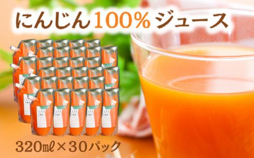 
毎日飲める♪30パック【にんじん１００％】さらっと飲みやすい１００％人参ジュース
