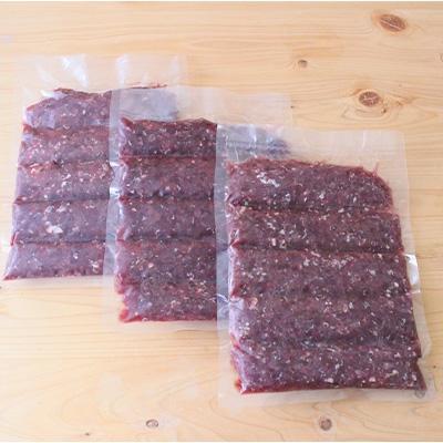 ふるさと納税 西粟倉村 森のジビエ 鹿ミンチ肉 約1.5kg(500g×3)　A67 |  | 03
