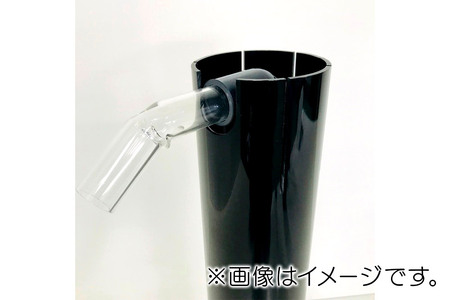 すいそうやさん アクリル3重管キット（16A×50A×75A）600H水槽用【黒】（エルボピストル）ガラス・アクリル水槽兼用