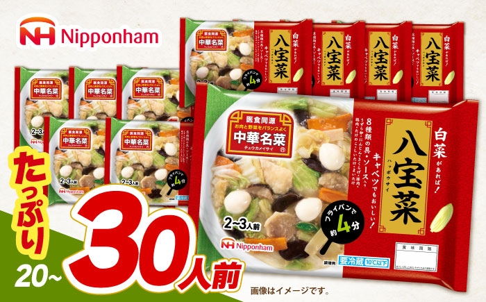 
            中華名菜 八宝菜 (2～3人前) 10個セット / 中華 八宝菜 惣菜 冷蔵 簡単調理 晩御飯 フライパン調理 ワンパンメニュー　 1万6千円　オンライン ワンストップ / 諫早市 / 日本ハムマーケティング株式会社 [AHAL020]
          