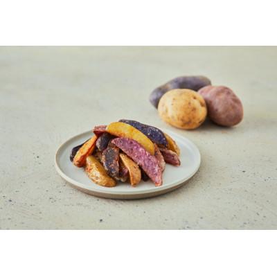 ふるさと納税 小清水町 【moimoiカフェ特製】3色フライドポテト 2kg【16003】