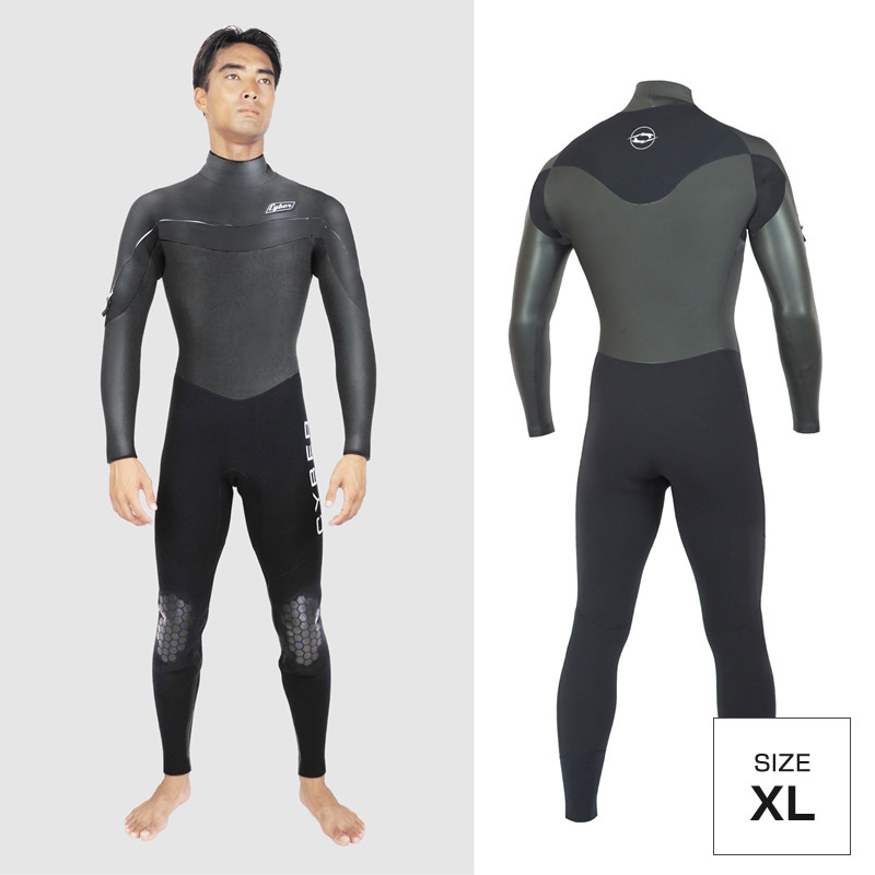 
ウエットスーツ CYBER 5/3mm起毛　 LIGHT-ZERO-LTD フルスーツ WINTER仕様 XLサイズ
