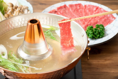 訳あり！おおいた豊後牛赤身霜降りしゃぶしゃぶすき焼き用 (肩・モモ) 1.2kg(600g×2p)