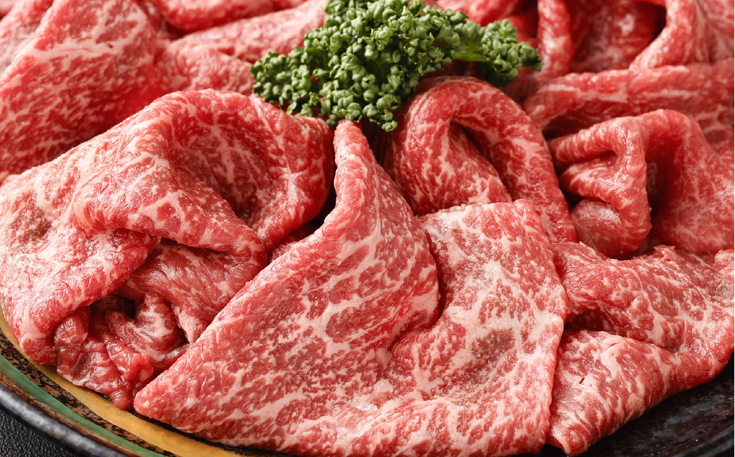 【1ヶ月毎4回定期便】 くまもとあか牛モモスライス 計約1.2kg（約300g✕4回） 牛肉 お肉 あか牛