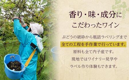 内子夢わいん  赤ワイン（ベリーA） 2本【ワイン お酒 わいん 酒 愛媛 ワイン 美味しい ワイン お酒 ワイン 大人気 ワイン 愛媛 送料無料】