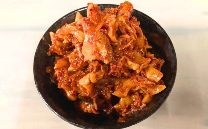 
            つぶキムチ 計300g（100g×3パック）《厚真町》【株式会社めぐみ水産】 [AXAZ006]
          