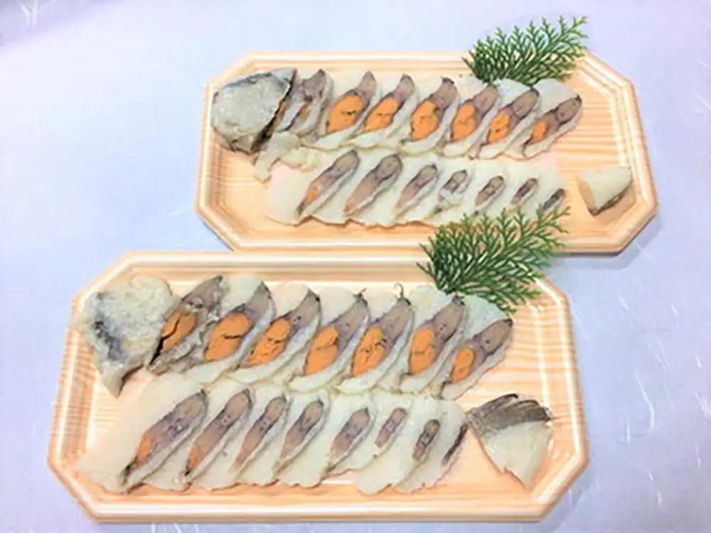 近江本にごろ　ふなずし100gスライス×2p 定期便（12か月連続お届け）【AD30W】 鮒ずし