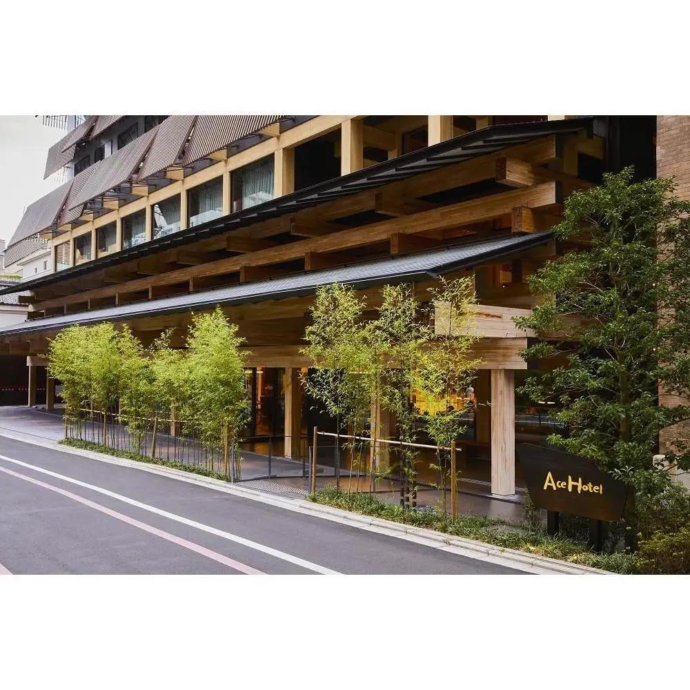 【エースホテル京都】ペア宿泊チケット1泊朝食付《ヒストリックツイン》｜シアトル発祥 アート＆ミュージック 屋上庭園 人気ホテル