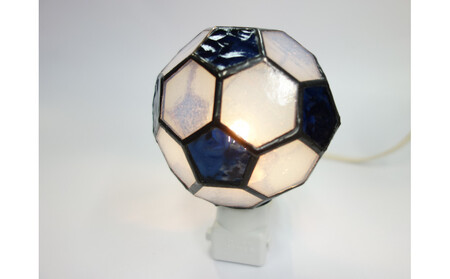 サッカーボール風ナイトライト