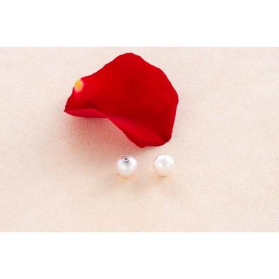 ふるさと納税 鳥羽市 アコヤ真珠キャッチ　K18WG製(P-69)