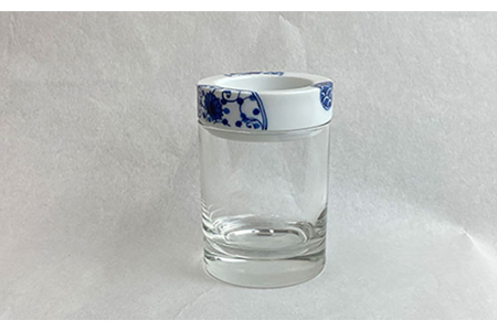 【美濃焼】SaiSui Blue（花伊万里）【大東亜窯業】【TOKI MINOYAKI返礼品】≪土岐市≫ 鉢 プランター インテリア かわいい おしゃれ 園芸 ガラス 陶磁器 磁器 コンパクト 水耕栽