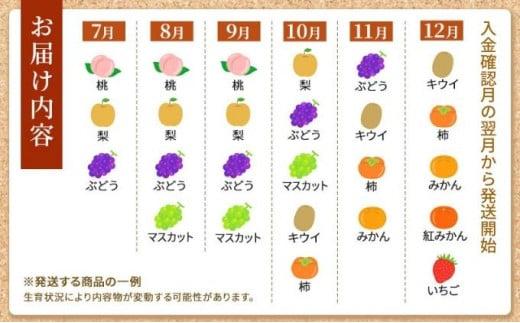 【丸亀讃果】【定期便 12ヶ月】今が旬の厳選果実 詰め合わせ 桃 梨 ぶどう マスカット キウイ 柿 みかん いちご せとか はっさく デコポン オレンジ 清見オレンジ 旬の果物 果物 くだもの 12