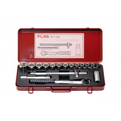 ふるさと納税 東大阪市 ソケットレンチセット F418M-F　　　差込角1/2inch(12.7mm)
