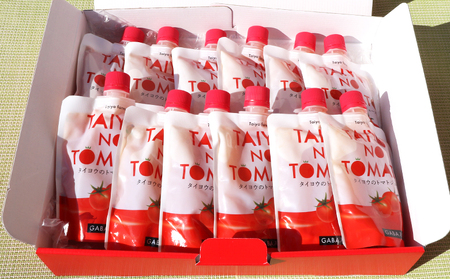 【匠の一粒～べにすずめ～】《定期便》タイヨウのトマトジュース 200ml×12本《隔月発送３回》　[0060-0014]