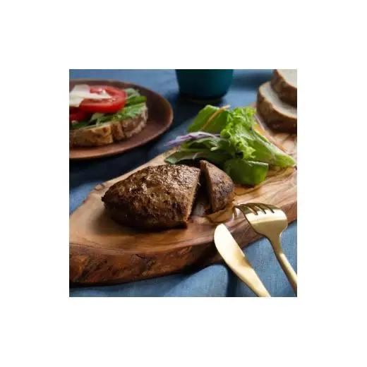 【定期便6回】栃木県産の赤身牛 特製 手ごねハンバーグ 4個入り [ 冷凍便 ]| 定期便 ハンバーグ 栃木県産牛 赤身牛 前田牧場 国産牛 無添加 赤身肉 冷凍 手ごね 肉汁 ジューシー 簡単調理 