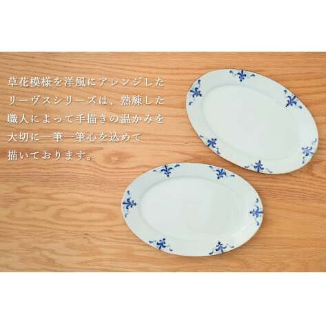 有田焼 オーバル皿 2枚セット【皓洋窯】食器 器 うつわ 楕円皿 パスタ皿 朝食 プレート ギフト プレゼント A30-545_イメージ2