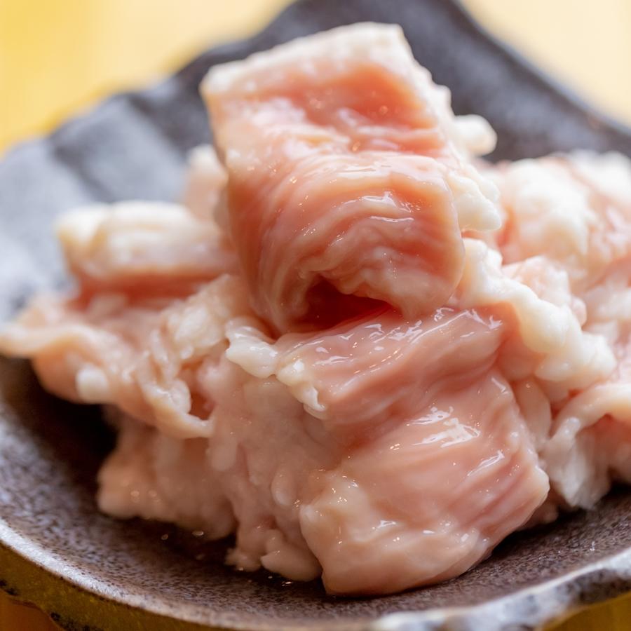 ＜幸福亭＞「京もつ鍋」セット（白味噌味）2人前ｘ8回分