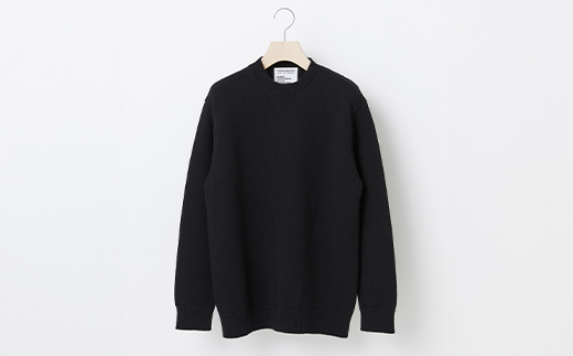 A1 : A SWEATER IS ORDINARY BLACK ブラック カシミヤセーター 服 洋服 ユニセックス メンズ レディース ブランド 数量限定 山形県 山辺町 サイズ4 yt-soxxk4