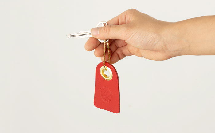 【ブラック & ブラック】本格レザー ネームタグ 2個セット【kazu gee factory】 [OBG006]