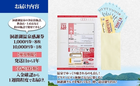 洞爺湖温泉感謝券 18000円 分 金券 クーポン 洞爺湖 湖 温泉 リゾート 有珠山 火山 自然 花火 イルミネーション 旅行 観光 宿泊 施設 北海道 ふるさと納税 絶景 旅 体験 