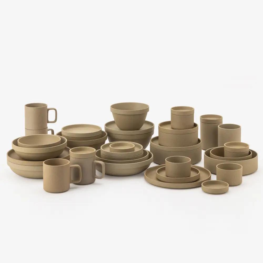 【波佐見焼 HASAMI PORCELAIN】HP ナチュラル Plate＆Bowl＆Mug 計38点セット【東京西海】[DD266]