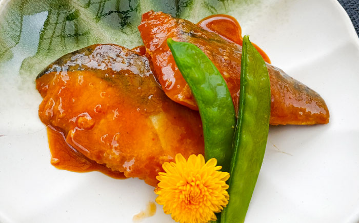 ストックに最適！老舗の味噌で煮込んだサバの味噌煮 16パック　島根県松江市/株式会社山光食品 [ALHZ001]