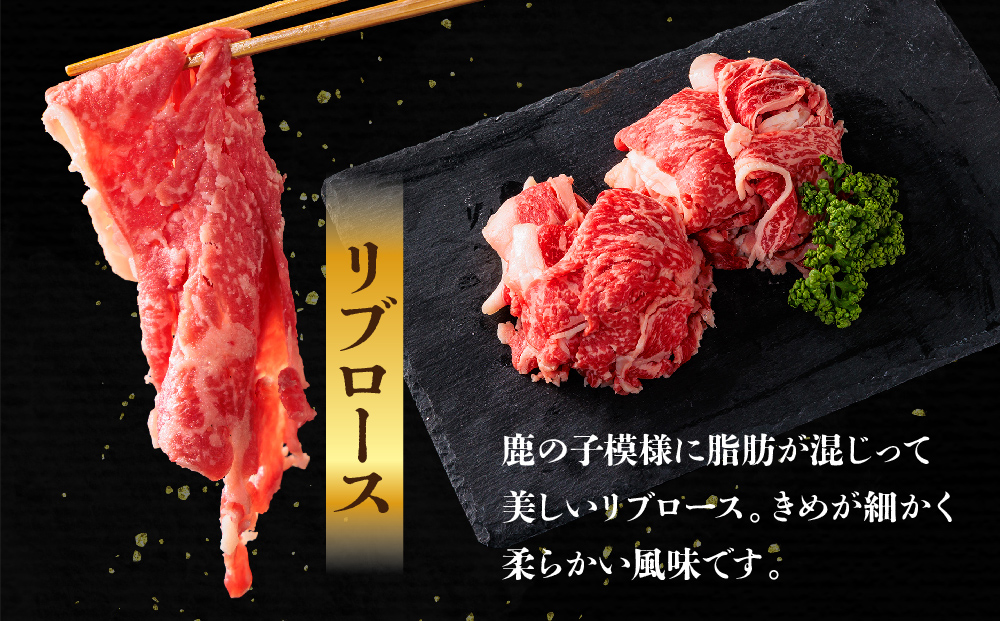 あか牛 すき焼きセット バラ モモ リブロース 1.1kg 和牛 ブランド牛 国産 牛肉 すき焼き セット 食べ比べ 詰め合わせ 3種類 人気 美味しい 熊本 阿蘇