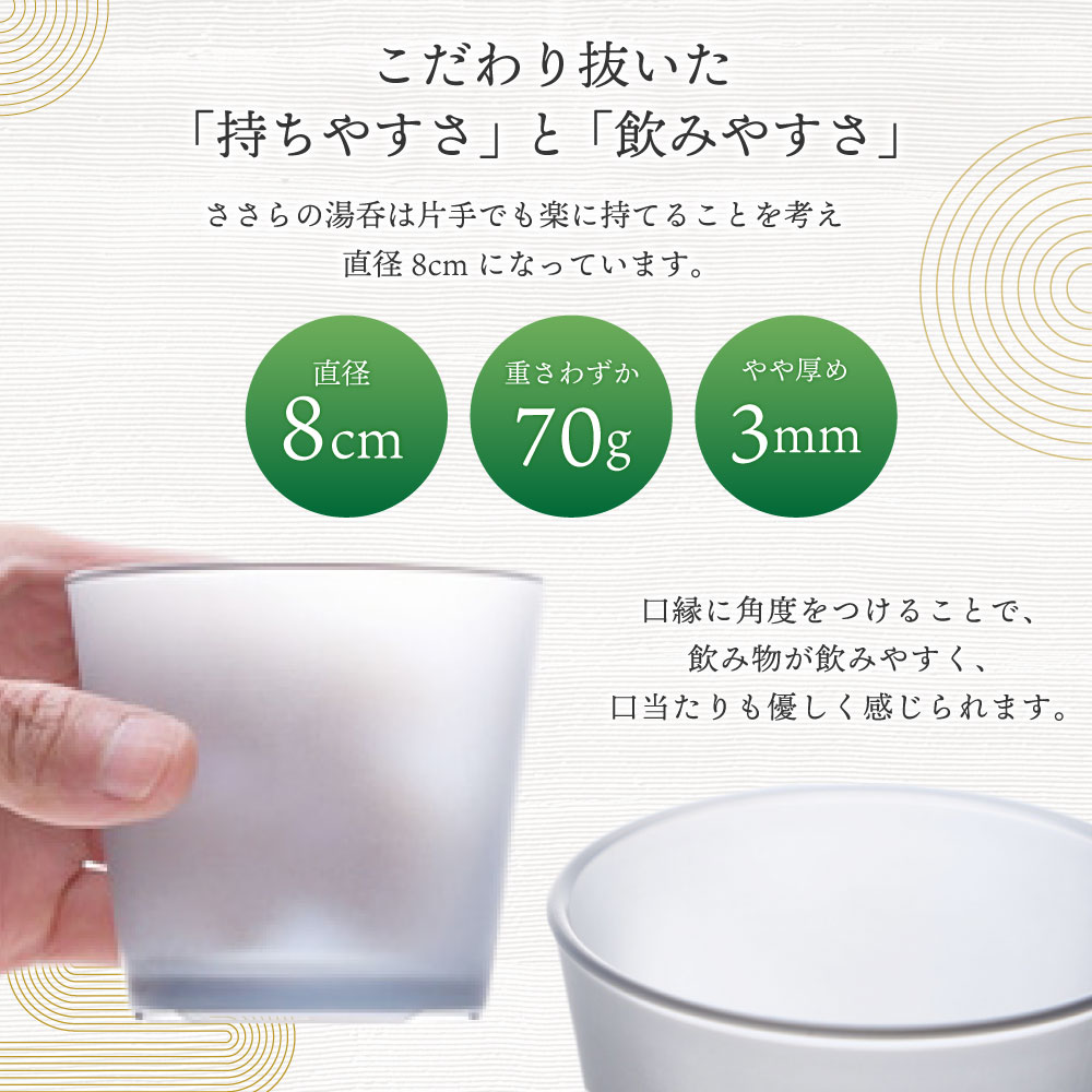 ささら 湯呑 茶皿 セット 十年急須_イメージ3